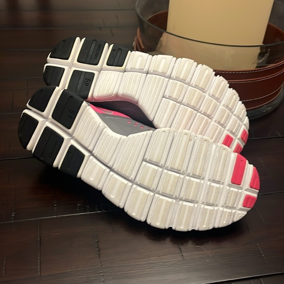 Nike Free 5.0 V4 Shoes Sneakers 354751 602 pink white gray Womens Size 9.5